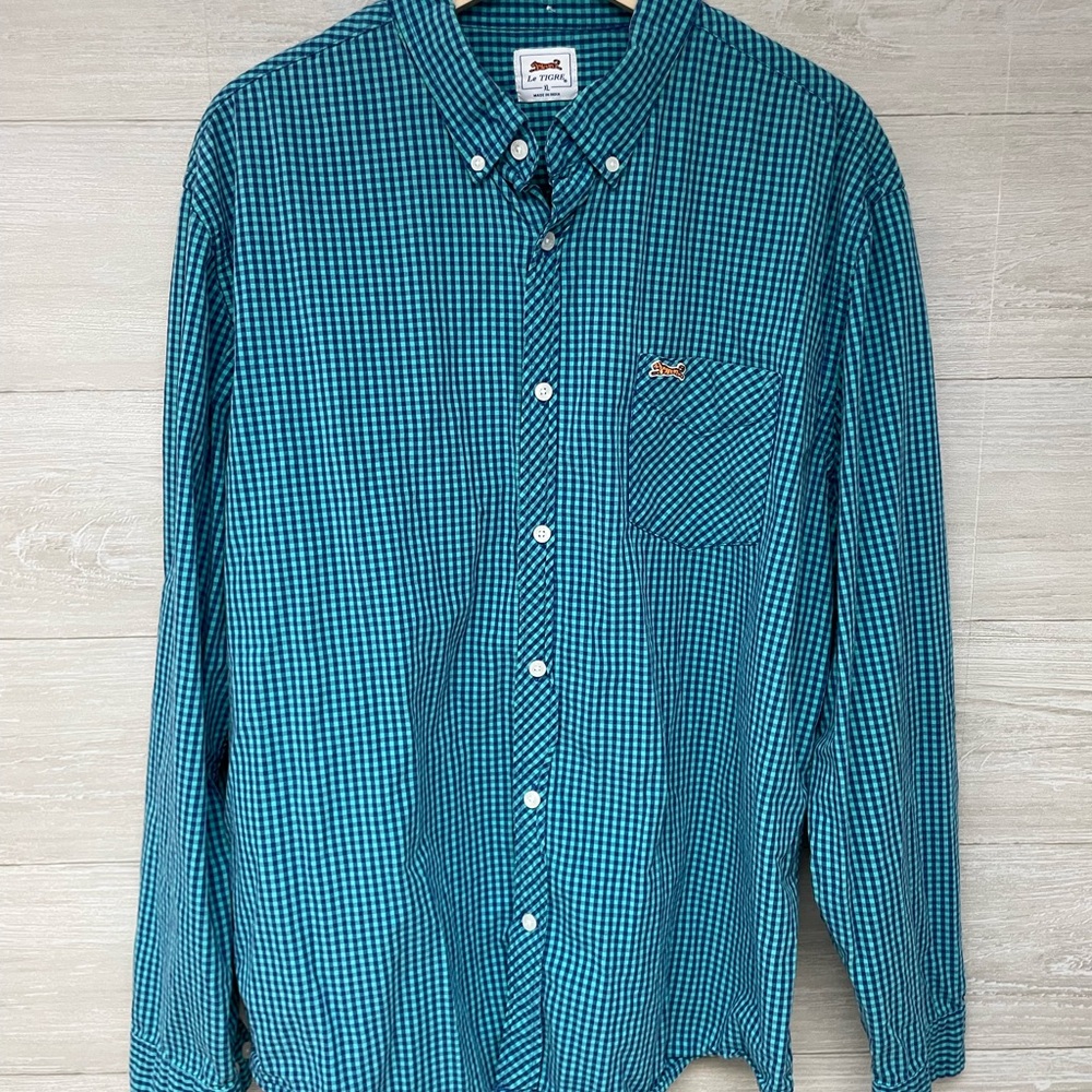 * | Le Tigre | button down shirt. Size XL.